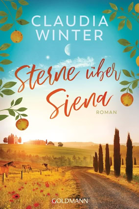 Cover Claudia Winter: Sterne über Siena (Goldmann)
