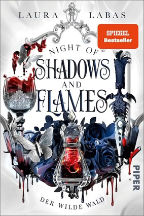 Cover Laura Labas: Night Of Shadows And Flames 1 – Der Wilde Wald (Piper)