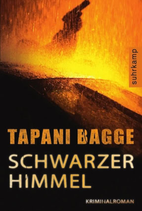 Cover Tapani Bagge: Schwarzer Himmel (Suhrkamp)