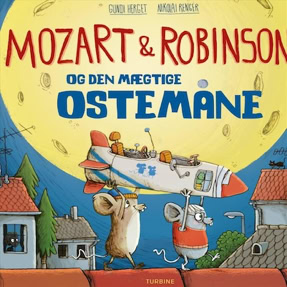 Cover Gundi Herget: Mozart & Robinson und der Zauber des Käsemonds (Turbine, Dänemark)